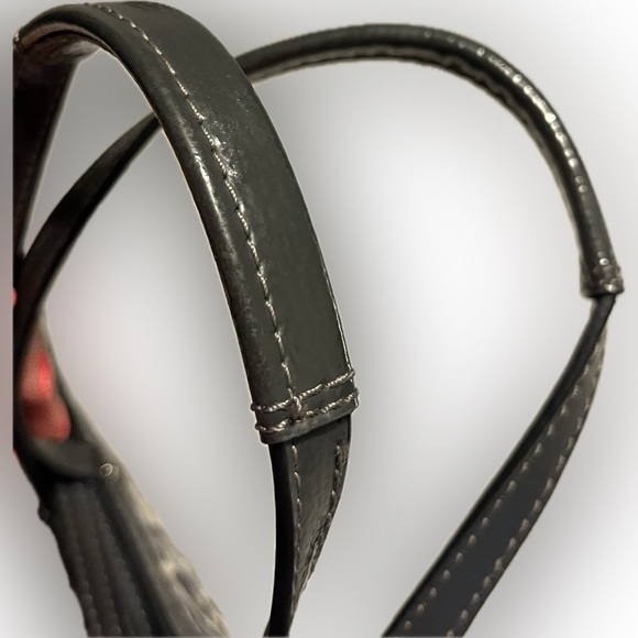 “Host Pick!” Coach Poppy Leopard Glam Zip Tote Bag #F17976 Gray & Silver OS - Picture 5 of 11